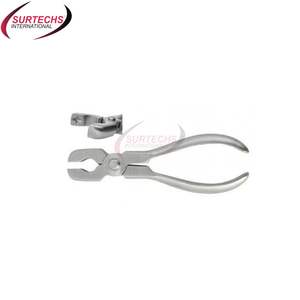 Applicateur d'anneau nasal en acier inoxydable de 25 cm de long pour instrument chirurgical cochon/taureau - Product Image 5