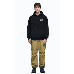 เสื้อฮู้ดดี้โอเวอร์ไซส์สั่งทำพิเศษสำหรับฤดูหนาว ผ้าคอตตอนผสม แบรนด์ส่วนตัว เสื้อฮู้ดดี้โอเวอร์ไซส์คุณภาพสูง - Product Image 4