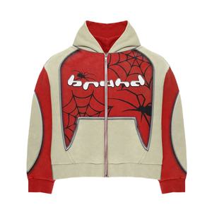 Sudadera con Capucha Personalizable de Felpa Francesa 100% Algodón de 500 g/m² para Hombre, Hombros Caídos, Bordada, Talla Grande - Product Image 3