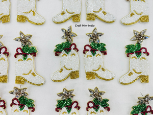 Vintage Western Cowboy Beaded Bohemian hecho a mano mariposa gota Stud pendientes arroz cuenta regalo ocasiones 2025 - Product Image 2