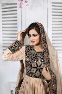 Robe Kuchi Afghan Vintage Tribal A-Line faite à la main pour femmes fabricants professionnels de haute qualité disponibles à la vente - Product Image 3