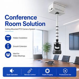 Solution OEM de levage motorisé de <span class=keywords><strong>projecteur</strong></span> de <span class=keywords><strong>plafond</strong></span> <span class=keywords><strong>pour</strong></span> salles de classe et centres éducatifs, en acier laminé à froid, fonctionnement silencieux, télécommande - Product Image 1
