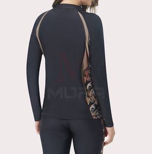 2024, venta al por mayor, camisetas de compresión de manga larga para gimnasio y Fitness para mujer, ropa de artes marciales MMA lisa de secado rápido para adultos - Product Image 5