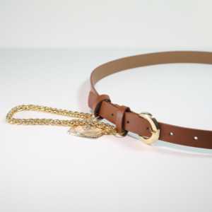 เข็มขัดโลหะสำหรับผู้หญิง King's Chain พร้อมดีเทลเหรียญตรา - Product Image 2