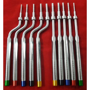 Instrumento de elevación sinusal personalizado de buena calidad, instrumento médico de osteótomos rectos y en ángulo dental - Product Image 6