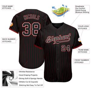 Camisetas de béisbol de alta calidad Pro Stitch, diseño personalizado y suministro de fábrica OEM, camiseta de béisbol de corcho sublimado para Unisex - Product Image 2