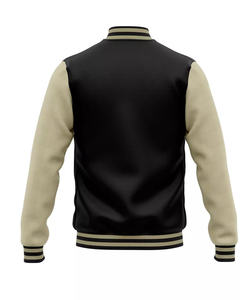 High Quality Wholesale Letterman Jackets Premium Windproof Wool Varsity Puffer Jacket For <b>Men</b> OEM Winter Jacket Manufacturer - Product Image 4