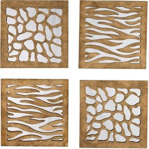 Nuevo mango madera Chevron pared arte decorativo panel hecho a mano rústico madera pared escultura elegante moderno hogar Decoración pared arte - Product Image 3