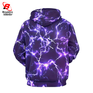 Sweats à capuche sublimés à impression numérique complète Sweat à capuche de sublimation personnalisé pour hommes - Product Image 3