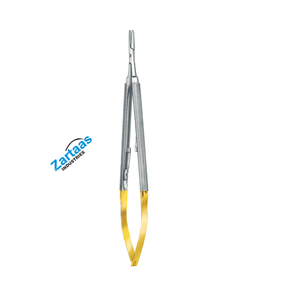 Porte-aiguille Jaboma TC de haute qualité avec serrure 18 cm Fabricant et exportateur d'instruments chirurgicaux - Product Image 1