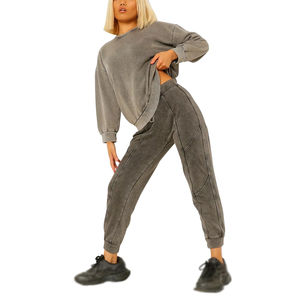 Pantalons larges en mousseline élégants pour femmes Taille haute Mode décontractée Pantalons plissés amples avec décoration en dentelle pour l'été - Product Image 1