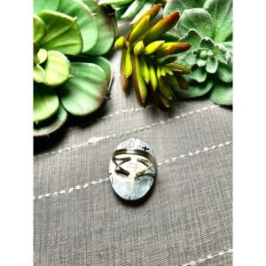 Anillo con Bisel de Piedra Natural Dave Skeets, Color Algodón Dulce Dahlia y Plata de Ley, Talla 7.75, para Regalo - Product Image 4