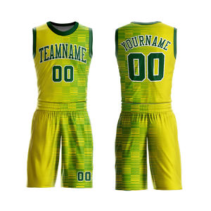 Ensemble d'uniformes de basketball pour équipe adulte, sans manches, col rond, vêtements de sport, maillot de basketball avec sublimation et design personnalisés - Product Image 1