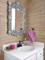 Miroir rond de nacre de luxe de vente chaude pour la décoration murale de l'Inde par WONDER OVERSEAS