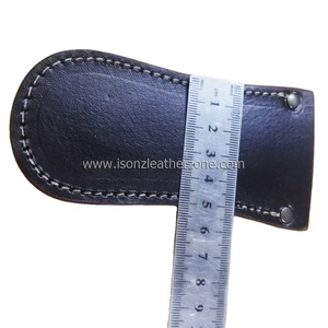 Gaines de couteau en cuir véritable de haute qualité OEM 2024 pour ceinture, étui de couteau de tirage compact - Product Image 1