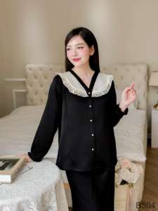 Minimalist Pearl Silk Maternity Set Soft and Comfortable Breathable Clothing with B763 Zipper for Baby - Product Image 5