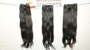 Venta al por mayor 100% Extensiones de cabello humano de la cutícula de Wgs recto natural sin procesar - Product Image 2