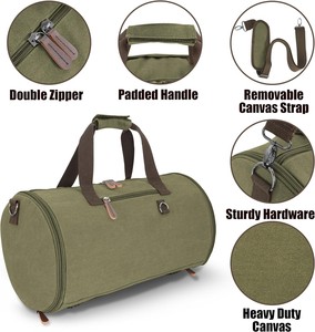 Premium Canvas Durable <b>Large</b> Capacity Adventure Bag Rock Style Camping Hiking Fashionable Stylish Custom Logo Best Gift Men - Product Image 2