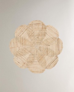 Set de table en rotin en forme de fleur, produits écologiques, fabriqué au Vietnam, décoration de table, vente en gros - Product Image 3