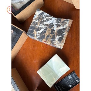 Sujetalibros de mármol de lujo al por mayor, sujetalibros de diseño elegante, sujetalibros de mármol sólido para decoración del hogar, uso en la escuela y la sala de estudio - Product Image 5