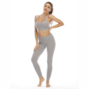 Vente directe d'usine Leggings de yoga pour femmes de haute qualité légers à taille élastique respirants Leggings de yoga pour femmes - Product Image 2