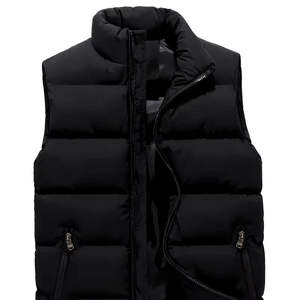 Chaqueta Acolchada de Invierno Unisex, Impermeable, Cortavientos, con Paneles en Contraste, Estampado por Descarga, Cremallera Frontal, Personalizable - Product Image 1