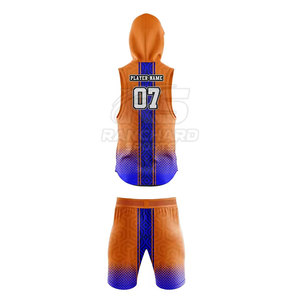 Durable Quick Dry Material Custom Football 7 <b>on</b> 7 Team Kit Set Lightweight Breathable Fabric - Product Image 2