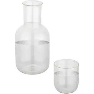 Amelie Glass Carafe <b>Set</b> with Personalized Gadgets for <b>Beverage</b> <b>Serving</b> - Product Image 1
