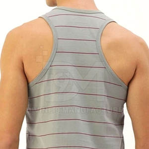 Ropa de Gimnasio Transpirable Informal de Punto para Hombre, Camiseta sin Mangas 100% Algodón de Secado Rápido, Ropa Deportiva de Primera Calidad - Product Image 5