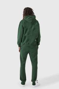 Conjunto Deportivo Informal de Dos Piezas con Capucha Extra Grande y Pantalones Anchos con Estampado Personalizado OEM para Hombre - Product Image 2