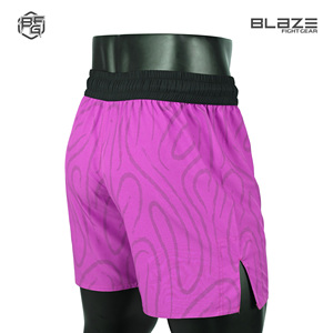 Haute qualité MMA Shorts de sport pour hommes tendance Spandex Gym porter des quantité minimale de commande basses taille moyenne motif décoration tissu extensible en gros - Product Image 5