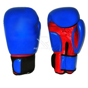 Gants de boxe en cuir avec logo personnalisé pour hommes et femmes, pour le Muay Thai, le sparring, le kickboxing, l'entraînement - Fermeture antidérapante à boucle et crochets - Product Image 4