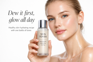 Tonique hydratant pour la peau, végan, non gras, hydratant, peau sensible, secousses de l'hiver, peau sèche, soin du visage liquide à l'acide salicylique, longue durée - Product Image 3