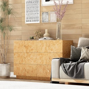 Tùy Chỉnh Rộng 6 Ngăn Kéo Bằng Gỗ Tủ Quần Áo Hiện Đại Của Ngăn Kéo Với Kim Loại Xử Lý Và Ổn Định Cơ Sở Cho Phòng Ngủ - Product Image 6