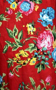 Belle indienne main bloc imprimé coton Kimono Robe imprimé fleuri longue Robe de bain été demoiselle d'honneur cadeau ou pour elle - Product Image 6