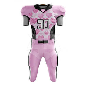 Bajo MOQ Tamaño adulto Uniforme de fútbol americano Equipo de alta calidad Uniforme de fútbol americano En stock - Product Image 1