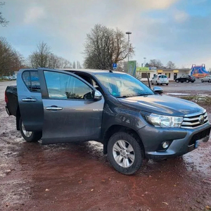 2018 for Hilux Used Automatic Pickup Left Hand Steering Leather Seats Dark Interior Aluminium Alloy Roof Rack R16 AWD Diesel - Product Image 1
