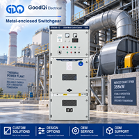 Appareillage de commande de moteur moyenne tension blindé et amovible KYN28A en métal pour distribution industrielle en intérieur