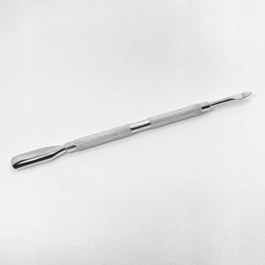 Empujador de cutículas de uñas profesional de alta calidad, herramienta de manicura y pedicura de acero inoxidable - Product Image 1