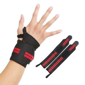 สายรัดข้อมือออกกำลังกายยกน้ำหนักหลากสีระบายอากาศได้ดีมีโลโก้ที่กำหนดเอง - Product Image 4