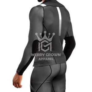 Hot Sale Custom Logo Long sleeve Compression <b>Shirt</b> for <b>Men</b> Long Sleeve Full Sublimation Made Pakistan Made - Product Image 4