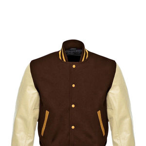 Vestes universitaires pour hommes en gros, vestes universitaires vierges, logo personnalisé, veste universitaire unie pour hommes, respirante, mode personnalisée, OEM - Product Image 2