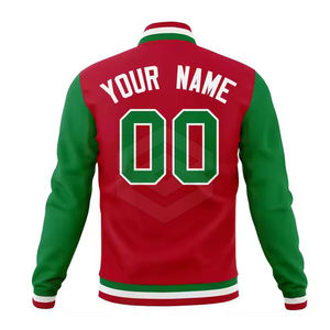 Chaqueta deportiva con letras de chenilla bordadas para hombre, chaqueta de invierno de alta calidad de último diseño de manga larga - Product Image 2