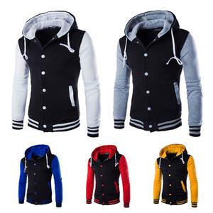 WinCustom Hombres Fleece Varsity Jacket Alta Calidad Transpirable Lona Bomber Estilo Popular Prendas de abrigo al por mayor de Pakistán 2025 - Product Image 5