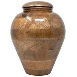 Urna hecha a mano para cenizas humanas Árbol DE LA VIDA Urnas de madera Hecho a mano Urna de cremación funeraria personalizada para cenizas - Product Image 2