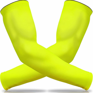 2025, venta al por mayor, ropa deportiva de compresión de la mejor calidad, Mangas de brazo para jóvenes y adultos, logotipo personalizado, diseño elegante en blanco - Product Image 3