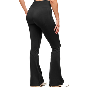 Vêtements de rue décontractés en gros personnalisés, très vendus, en coton uni, pour femmes, pantalon de jogging ajusté et confortable, facile à porter - Product Image 1