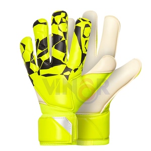 ถุงมือผู้รักษาประตูฟุตบอลแบบมืออาชีพถุงมือยางป้องกันนิ้วสำหรับผู้ใหญ่ - Product Image 2