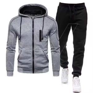 Logo personnalisé des fabricants Survêtements de sport pour hommes Jogging Sportswear Survêtement Hommes Running Training Wear Team Hoodies Sets - Product Image 2