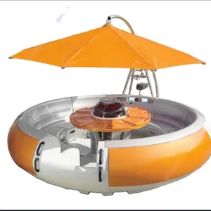 New Style 2-4 Seats Fiberglass Sun Dolphin Pedal Boat